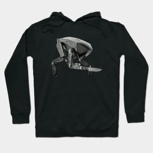 Black Mirror - Metalhead Dog Design Hoodie